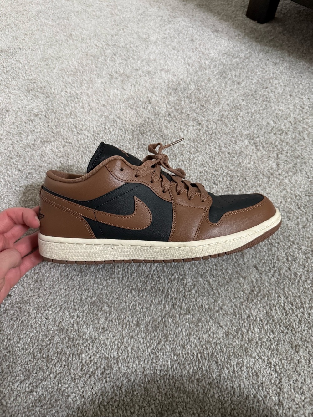 Nike Women’s Brown/Black Air Jordan Low Top Sneakers